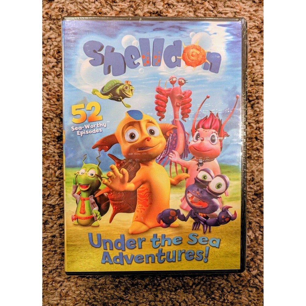 Shelldon: Under the Sea Adventures - Complete Series (DVD, 4-Disc Set) - NEW...